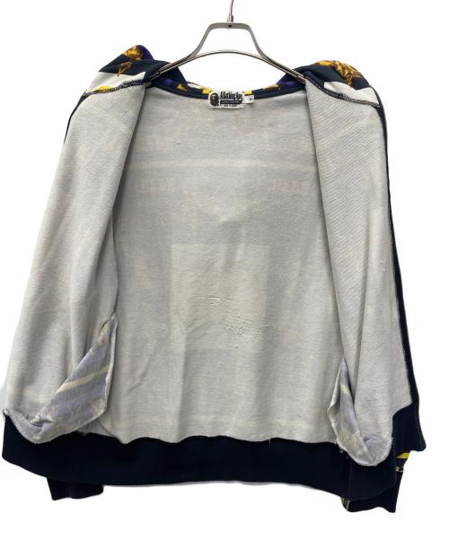 A BATHING APE（ア ベイシング エイプ）A BATHING APE (ア ベイシング エイプ) ジップパーカー ブラック サイズ:Sの古着・服飾アイテム