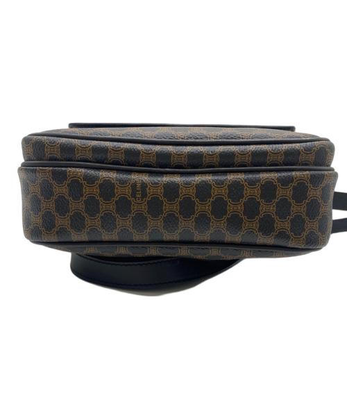 CELINE（セリーヌ）CELINE (セリーヌ) ショルダーバッグ ブラウン×ブラックの古着・服飾アイテム