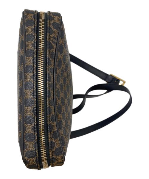 CELINE（セリーヌ）CELINE (セリーヌ) ショルダーバッグ ブラウン×ブラックの古着・服飾アイテム