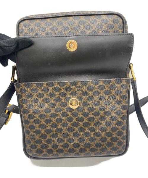 CELINE（セリーヌ）CELINE (セリーヌ) ショルダーバッグ ブラウン×ブラックの古着・服飾アイテム