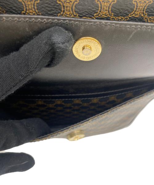 CELINE（セリーヌ）CELINE (セリーヌ) ショルダーバッグ ブラウン×ブラックの古着・服飾アイテム