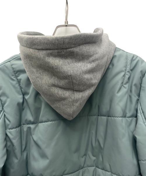 ALPHA（アルファ）ALPHA (アルファ) ミリタリージャケット スカイブルー×グレー サイズ:Lの古着・服飾アイテム