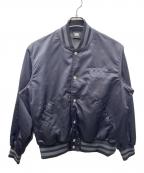 Canterburyカンタベリー）の古着「アーチロゴバーシティージャケット」｜ブラック