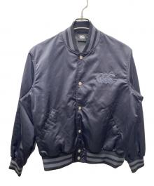 Canterbury（カンタベリー）の古着「アーチロゴバーシティージャケット」｜ブラック