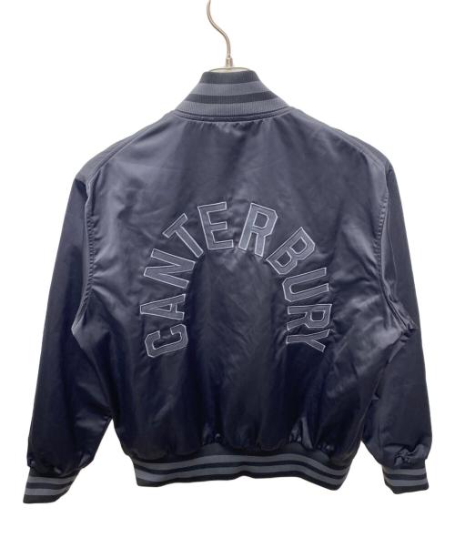 Canterbury（カンタベリー）Canterbury (カンタベリー) アーチロゴバーシティージャケット ブラック サイズ:Ｍの古着・服飾アイテム