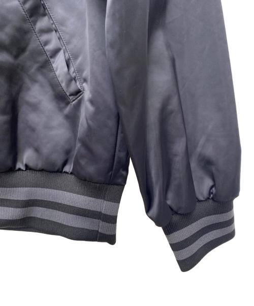 Canterbury（カンタベリー）Canterbury (カンタベリー) アーチロゴバーシティージャケット ブラック サイズ:Ｍの古着・服飾アイテム