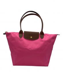 LONGCHAMP（ロンシャン）の古着「トートバッグ」｜ピンク