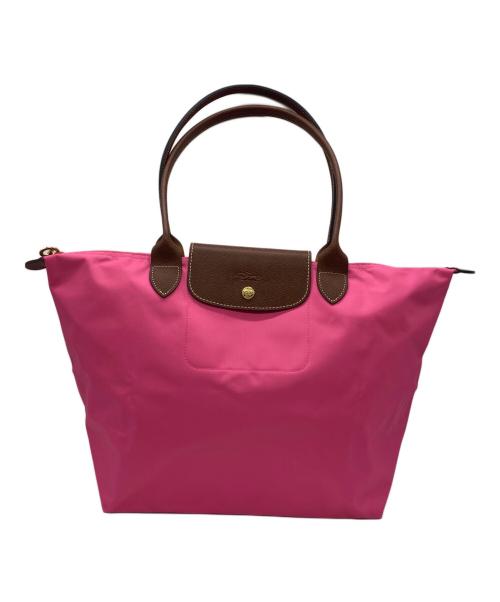 LONGCHAMP（ロンシャン）LONGCHAMP (ロンシャン) トートバッグ ピンクの古着・服飾アイテム
