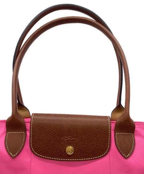 LONGCHAMP（ロンシャン）LONGCHAMP (ロンシャン) トートバッグ ピンクの古着・服飾アイテム