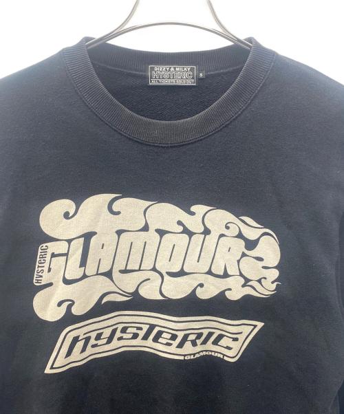 Hysteric Glamour（ヒステリックグラマー）Hysteric Glamour (ヒステリックグラマー) スウェット ブラック サイズ:Ｓの古着・服飾アイテム