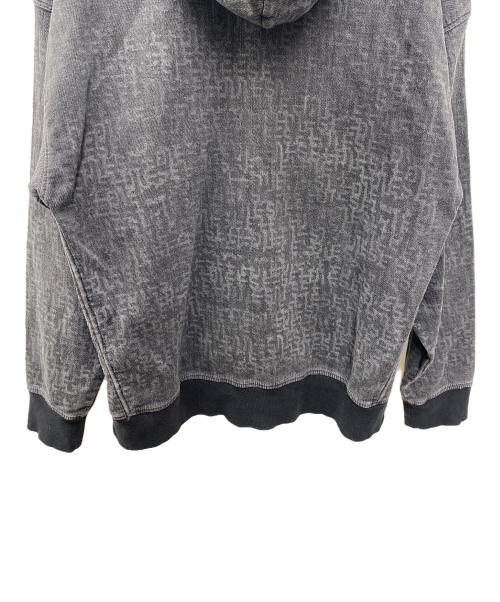 DIESEL（ディーゼル）DIESEL (ディーゼル) プルオーバーパーカー グレー サイズ:Ｍの古着・服飾アイテム