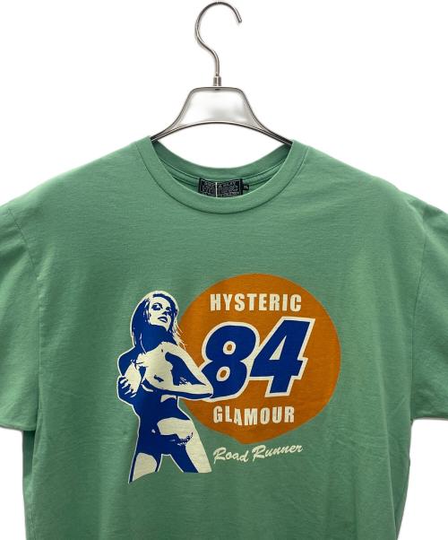 Hysteric Glamour（ヒステリックグラマー）Hysteric Glamour (ヒステリックグラマー) 半袖カットソー グリーン サイズ:XL 未使用品の古着・服飾アイテム
