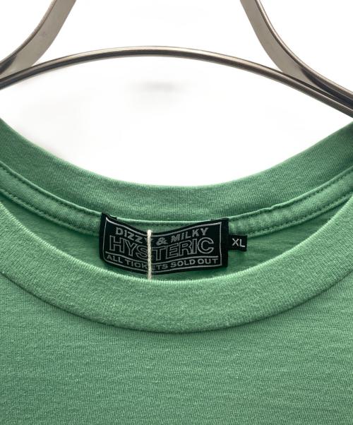Hysteric Glamour（ヒステリックグラマー）Hysteric Glamour (ヒステリックグラマー) 半袖カットソー グリーン サイズ:XL 未使用品の古着・服飾アイテム