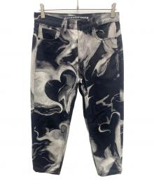 ALEXANDER WANG（アレキサンダー・ワン）の古着「デニムパンツ」｜ブラック×ホワイト