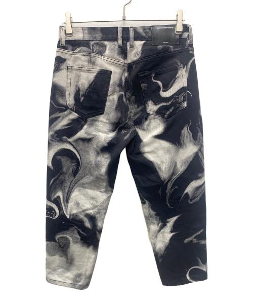 ALEXANDER WANG（アレキサンダー・ワン）ALEXANDER WANG (アレキサンダー・ワン) デニムパンツ ブラック×ホワイト サイズ:Ｍの古着・服飾アイテム