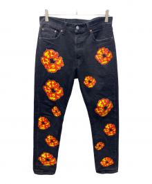 LEVI'S×Denim Tears（リーバイス×デニムティアーズ）の古着「デニムパンツ」｜ブラック