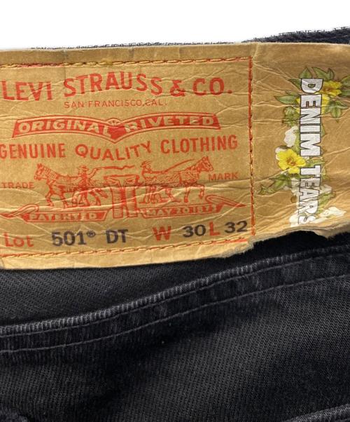 LEVI'S（リーバイス）LEVI'S (リーバイス) Denim Tears (デニムティアーズ) デニムパンツ ブラック サイズ:W30L32の古着・服飾アイテム