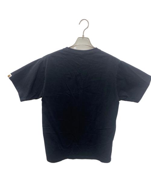 A BATHING APE（アベイシングエイプ）A BATHING APE (アベイシングエイプ) 半袖Tシャツ ブラック×ゴールド サイズ:Ｍの古着・服飾アイテム