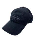 COACHコーチ）の古着「キャップ」｜ブラック