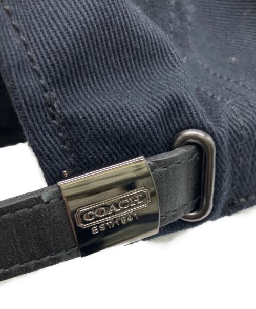 COACH（コーチ）COACH (コーチ) キャップ ブラックの古着・服飾アイテム