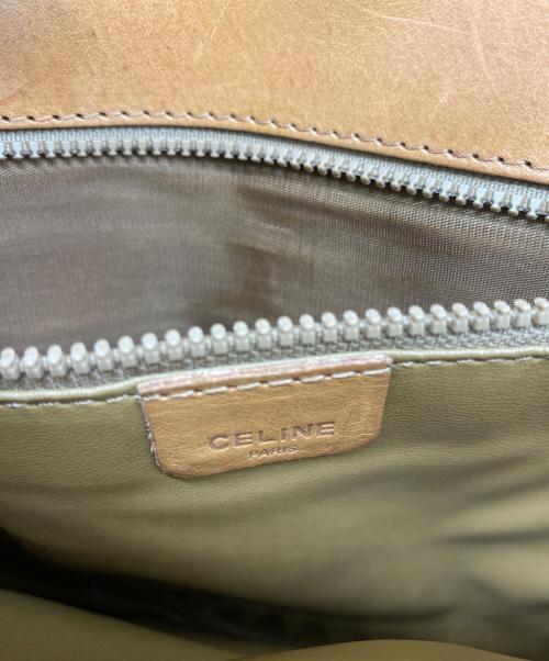 CELINE（セリーヌ）CELINE (セリーヌ) ショルダーバッグ ブラウンの古着・服飾アイテム