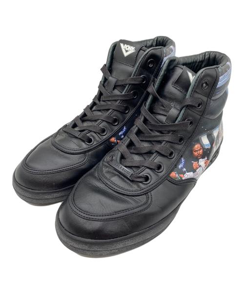 APPLEBUM（アップルバム）APPLEBUM (アップルバム) PONY (ポニー) ハイカットスニーカー ブラック サイズ:27.5の古着・服飾アイテム