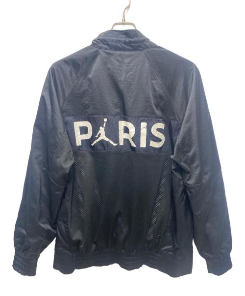 JORDAN（ジョーダン）JORDAN (ジョーダン) PARIS SAINT-GERMAIN (パリサンジェルマン) ナイロンジャケット ブラック サイズ:Ｓの古着・服飾アイテム