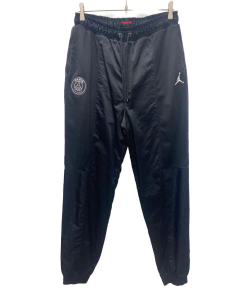 JORDAN（ジョーダン）JORDAN (ジョーダン) PARIS SAINT-GERMAIN (パリサンジェルマン) ナイロンパンツ ブラック サイズ:Ｓの古着・服飾アイテム