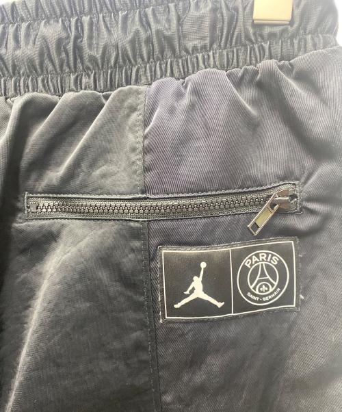JORDAN（ジョーダン）JORDAN (ジョーダン) PARIS SAINT-GERMAIN (パリサンジェルマン) ナイロンパンツ ブラック サイズ:Ｓの古着・服飾アイテム