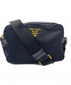 PRADAプラダ）の古着「ショルダーバッグ」｜ブラック
