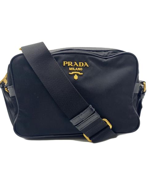 PRADA（プラダ）PRADA (プラダ) ショルダーバッグ ブラックの古着・服飾アイテム