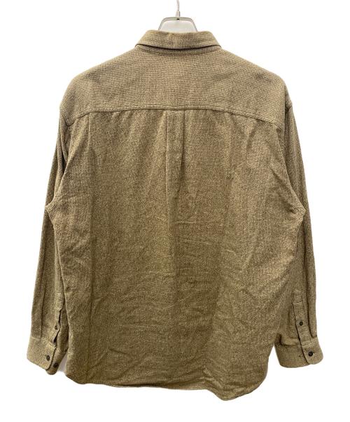 ST JOHN'S BAY（セントジョンズベイ）ST JOHN'S BAY (セントジョンズベイ) 長袖シャツ ベージュ サイズ:Ｌの古着・服飾アイテム