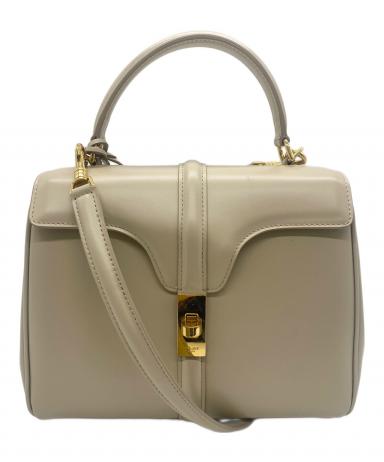 中古・古着通販】CELINE (セリーヌ) スモール16(セーズ) ベージュ
