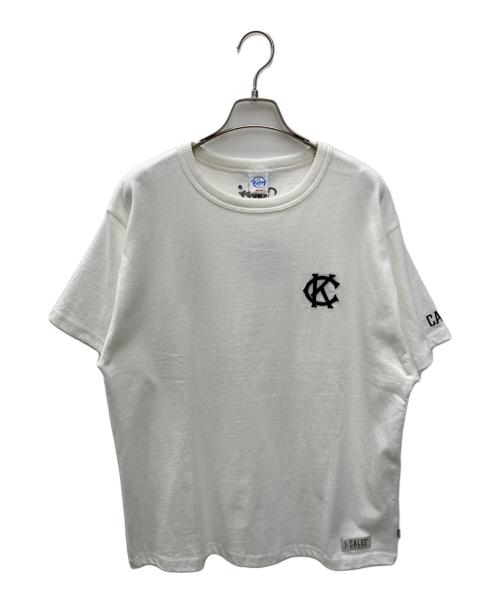 KEBOZ（ケボズ）KEBOZ (ケボズ) CALEE (キャリー) 半袖カットソー ホワイト サイズ:M 未使用品の古着・服飾アイテム