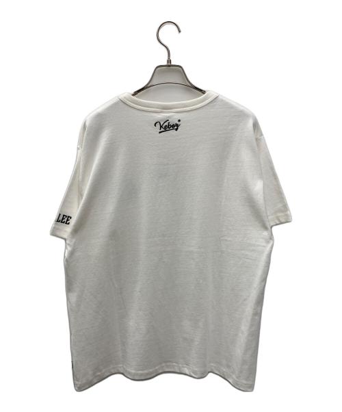 KEBOZ（ケボズ）KEBOZ (ケボズ) CALEE (キャリー) 半袖カットソー ホワイト サイズ:M 未使用品の古着・服飾アイテム