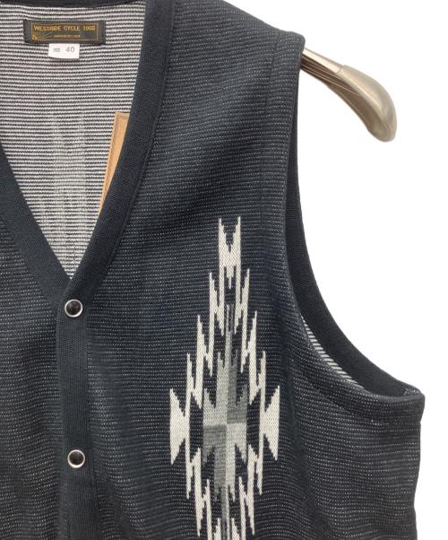 WEST RIDE CYCLE TOGS（ウエストライドサイクルトグス）WEST RIDE CYCLE TOGS (ウエストライドサイクルトグス) ベスト ブラック サイズ:40の古着・服飾アイテム