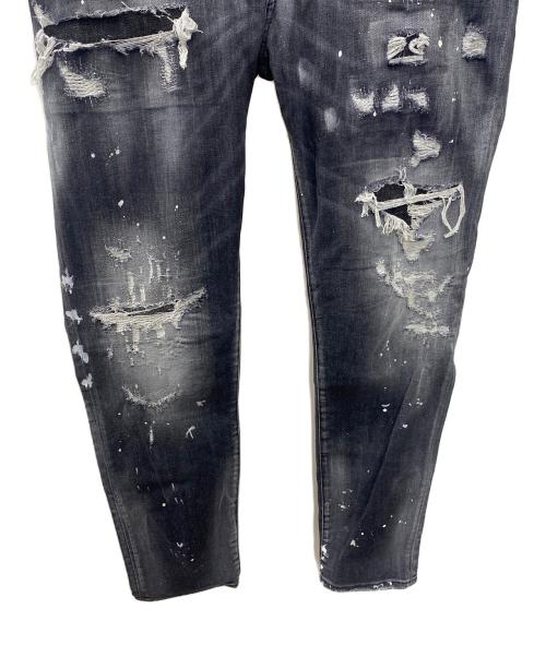 DSQUARED2（ディースクエアード）DSQUARED2 (ディースクエアード) デニムパンツ ブラック サイズ:29の古着・服飾アイテム