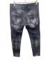 DSQUARED2 (ディースクエアード) デニムパンツ ブラック サイズ:29：22000円