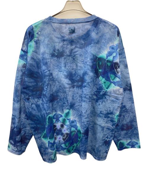 South2 West8（サウスツー ウエストエイト）South2 West8 (サウスツー ウエストエイト) 長袖カットソー ブルー サイズ:Ｌの古着・服飾アイテム