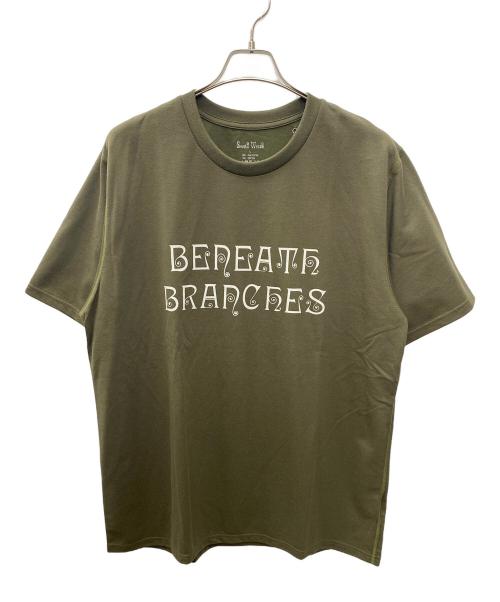 South2 West8（サウスツー ウエストエイト）South2 West8 (サウスツー ウエストエイト) 半袖カットソー オリーブ サイズ:Ｌの古着・服飾アイテム