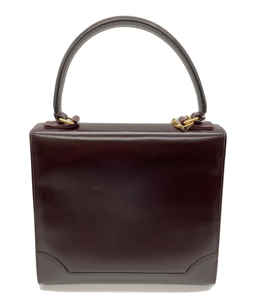 CELINE（セリーヌ）CELINE (セリーヌ) ガンチーニハンドバッグ ダークブラウンの古着・服飾アイテム
