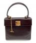 CELINE（セリーヌ）の古着「ガンチーニハンドバッグ」｜ダークブラウン