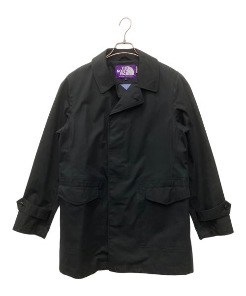 THE NORTHFACE PURPLELABEL（ザ・ノースフェイス パープルレーベル）THE NORTHFACE PURPLELABEL (ザ・ノースフェイス パープルレーベル) ステンカラーコート ブラック サイズ:Lの古着・服飾アイテム