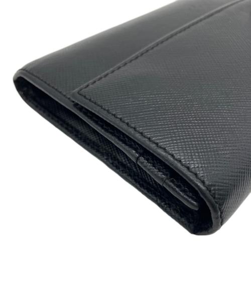 PRADA（プラダ）PRADA (プラダ) 長財布 ブラックの古着・服飾アイテム