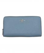 COACHコーチ）の古着「長財布」｜スカイブルー