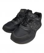 NEW BALANCEニューバランス）の古着「ローカットスニーカー」｜ブラック