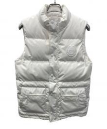 CANADA GOOSE（カナダグース）の古着「ダウンベスト」｜ホワイト