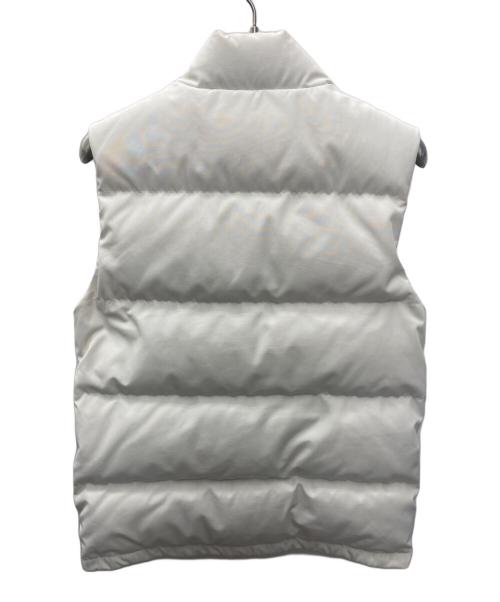 CANADA GOOSE（カナダグース）CANADA GOOSE (カナダグース) ダウンベスト ホワイト サイズ:XSの古着・服飾アイテム