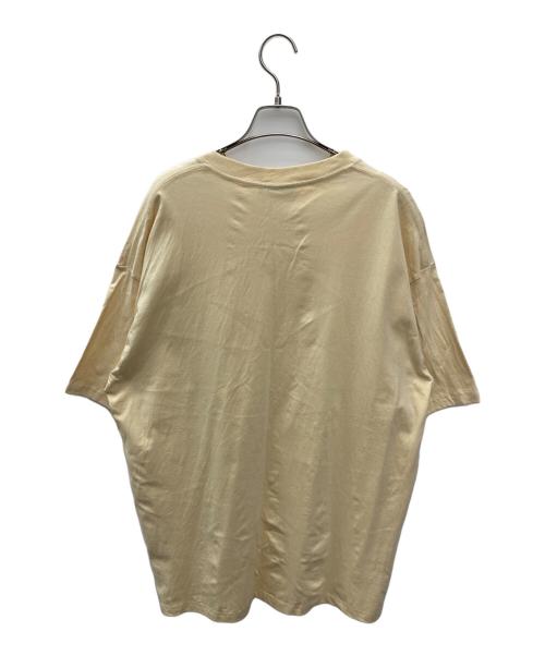AKIRA（アキラ）AKIRA (アキラ) 半袖カットソー ベージュ サイズ:Lの古着・服飾アイテム
