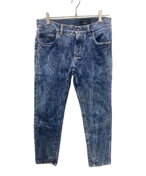 DOLCE & GABBANA（ドルチェ＆ガッバーナ）DOLCE & GABBANA (ドルチェ＆ガッバーナ) デニムパンツ インディゴ サイズ:46の古着・服飾アイテム